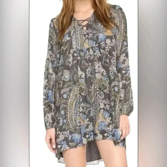 Free People Rain or Shine Boho Dress - Picture 1 of 11